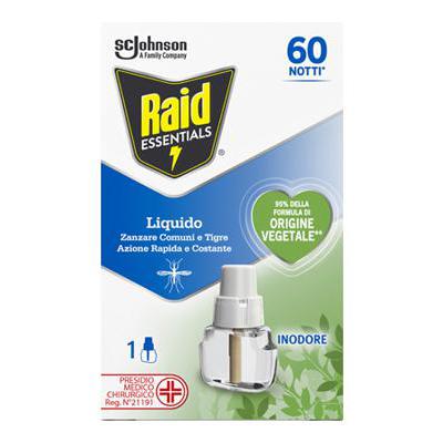 RAID LIQUIDO RICARICA ESSENTIALS 60 NOTTI