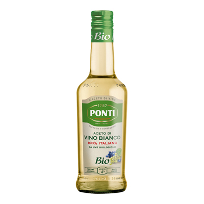 PONTI ACETO VINO BIANCO 100% ITALIANO ML.500 BIO