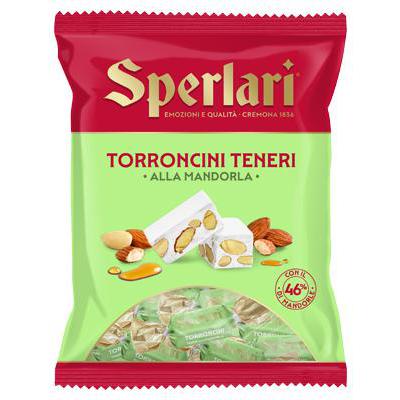 SPERLARI TORRONCINI TENERI MANDORLA GR.117
