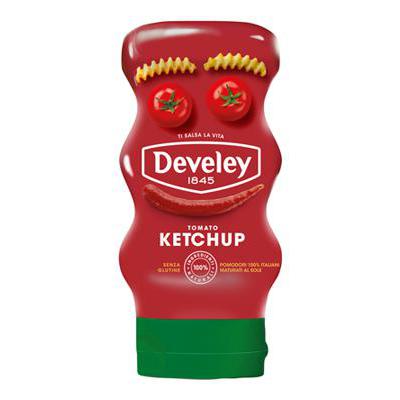 DEVELEY ML.250 KETCHUP 100% NATURALE SQUEEZE ML.250