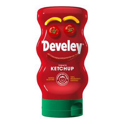 DEVELEY ML.250 KETCHUP 100% NATURALE SQUEEZE ML.250