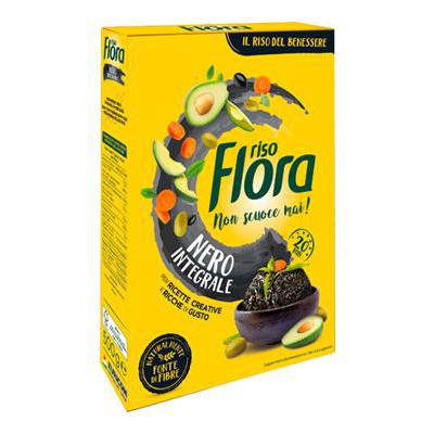 FLORA RISO NERO INTEGRALE GR.500