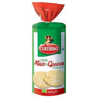 CURTI GALLETTE MAIS E QUINOA GR.130