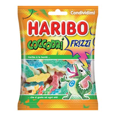 HARIBO BUSTA COCCODRI FRIZZANTI GR.175 35050