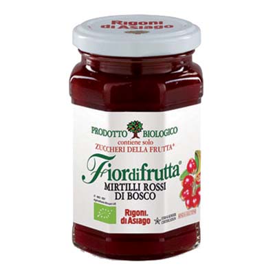 RIGONI MARMELLATA BIO MIRTILLIROSSI GR.250
