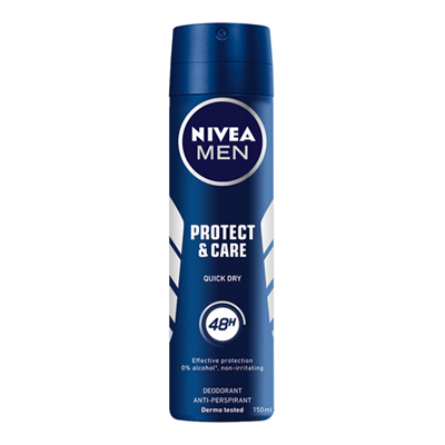 NIVEA DEO SPRAY F/M ML.150 PROTECT & CARE
