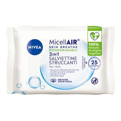 NIVEA SALVIETTINE STRUCCANTI CON ACQUA MICELLARE  PZ 25