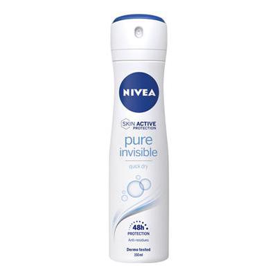 NIVEA DEO SPRAY ML.150 PURE INVISIBLE