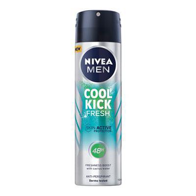 NIVEA DEO SPRAY ML.150 COOL KICK SPRAY FOR MAN