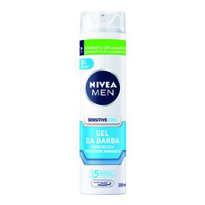 NIVEA FOR MEN GEL BARBA SENSITIVE COOL ML.200