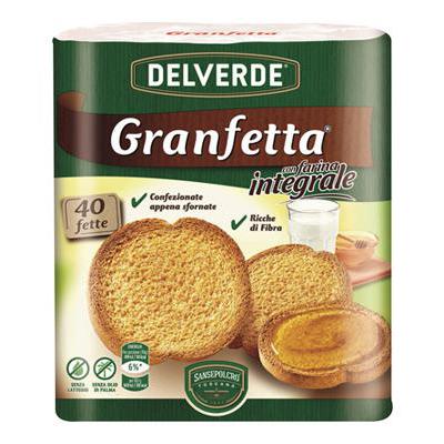 DELVERDE FETTE INTEGRALI X 40GRANFETTA GR.300