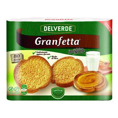 DELVERDE FETTE INTEGRALI X 80GRANFETTA GR.600