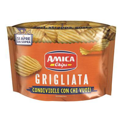 AMICA CHIPS DRITTE IN TAVOLA GR.135 GRIGLIATA