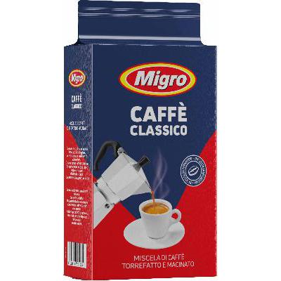 MIGRO CAFFE GR.250 MACINATO PACCO BLU