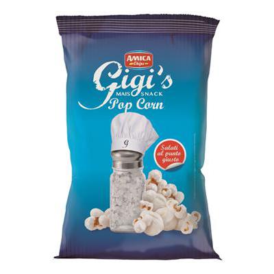 AMICA CHIPS GIGI'S POP CORN GR.100