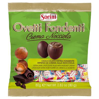 SORINI OVETTI CIOCCOLATO FONDENTE GR.80