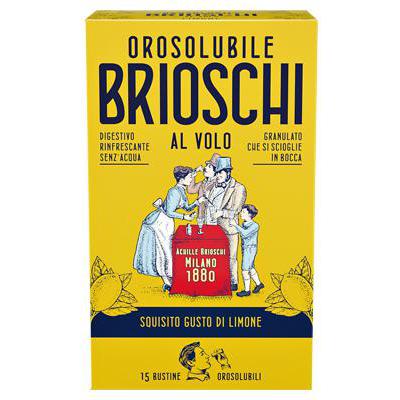 BRIOSCHI BUSTINE OROSOLUBILI LIMONE 15 PZ