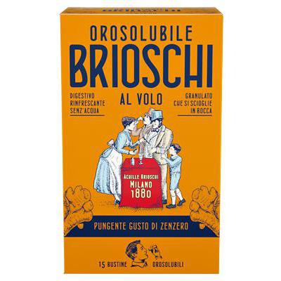 BRIOSCHI BUSTINE OROSOLUBILI ZENZERO 15 PZ