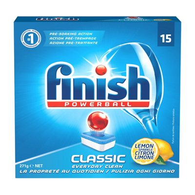 FINISH POWER BALL X 15 LIMONE