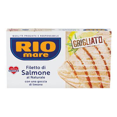 RIO MARE FILETTI SALMONE GRIGLIATO LIMONE GR.125