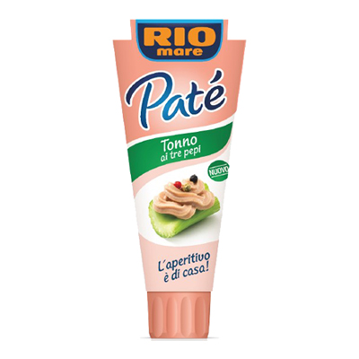 RIO MARE PATE' TONNO 3 PEPI GR.100