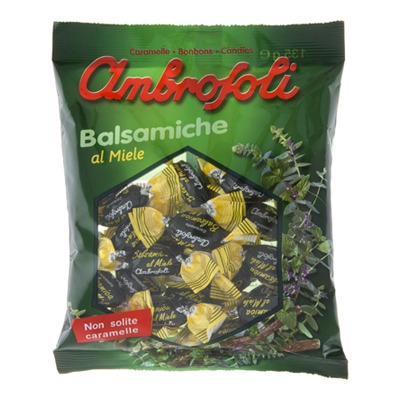 AMBROSOLI CARAMELLE BALSAMICHEMIELE GR.135