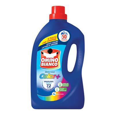 OMINO BIANCO DETERSIVO LAVATRICE COLOR 50 MISURINI LT.2