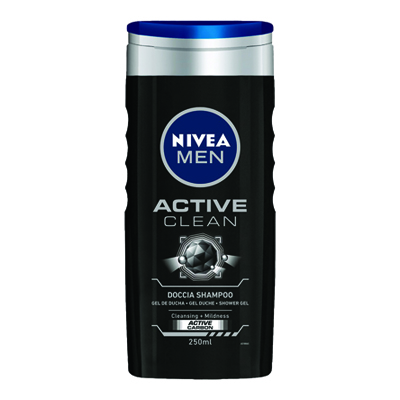 NIVEA DOCCIA SHAMPOO MEN ACTIVE CLEAN ML.250