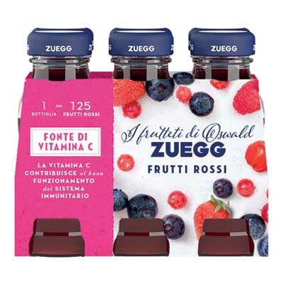 ZUEGG SUCCO ML.125X6 FRUTTI ROSSI