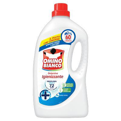 OMINO BIANCO DETERSIVO IGIENIZZANTE 60 LAVAGGI LT.2,4