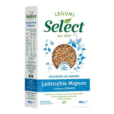 SELECT LENTICCHIE MIGNON GR.400 ASTUCCIO