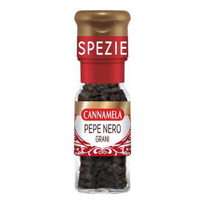 CANNAMELA SERIEORO PEPE NERO GRANI GR.28