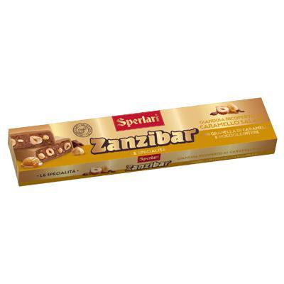 SPERLARI ZANZIBAR GIANDUIA RICOPERTO CARAMELLO SALATO GR.200