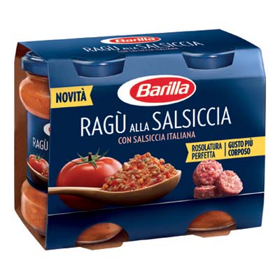 BARILLA RAGU'SALSICCIA GR.180X2