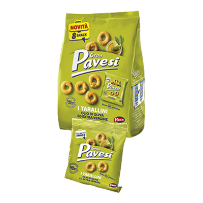 PAVESI TARALLINI CON OLIO EXTRAVERGINE OLIVA GR.256