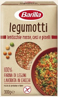 BARILLA LEGUMOTTI LENTICCHIE/CECI/PISELLI GR.300