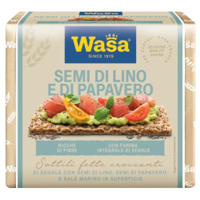 WASA CRACKERS SEMI DI LINO E PAPAVERO GR.240
