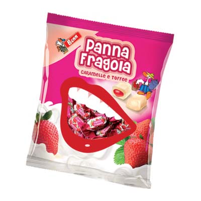 BENN CARAMELLE GR.250 PANNA FRAGOLA