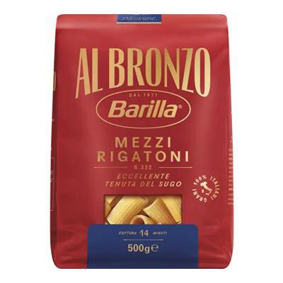 BARILLA MEZZI RIGATONI TRAFILATI AL BRONZO GR.500