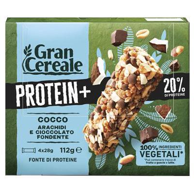 GRANCEREALE BARRETTE PROTEIN+COCCO/CIOCCOLATO FONDENTE GR.1