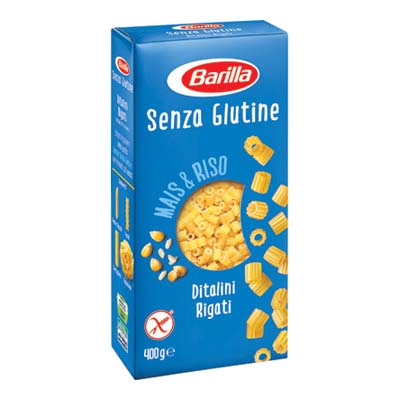 BARILLA GR.400 DITALINI SENZAGLUTINE