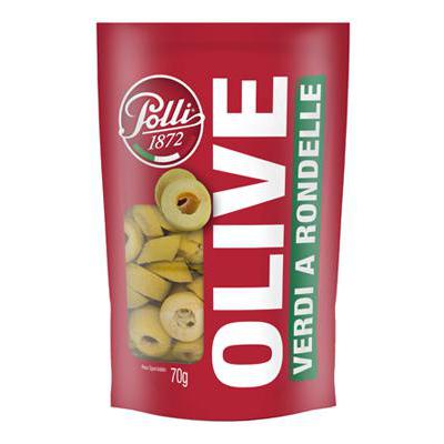 POLLI OLIVE VERDI RONDELLE GR.70