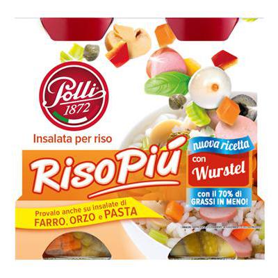 POLLI RISOPI� CON WURSTEL GR.300X2 PZ