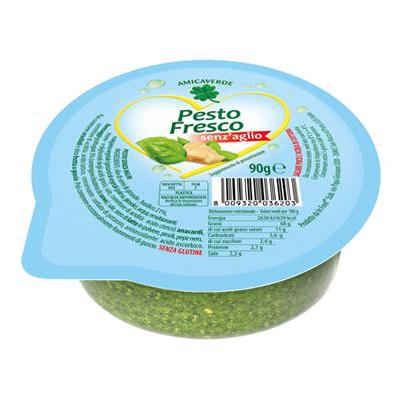 AMICA VERDE PESTO FRESCO SENZ'AGLIO GR.90