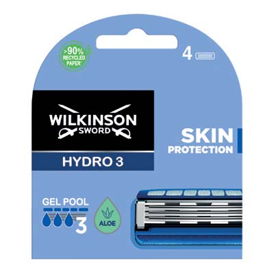 WILKINSON HYDRO 3 SKIN LAME X4 PZ