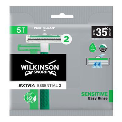 WILKINSON SWORD EXTRA2 ESSENTIAL SENSITIVE X 5 PZ