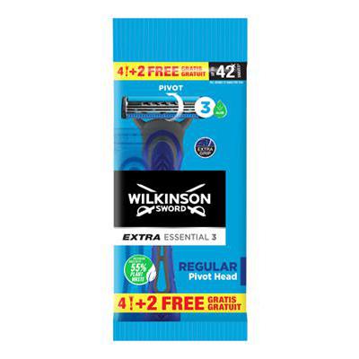 WILKINSON SWORD EXTRA ESSENTIAL3 REGULAR 4+2 PZ