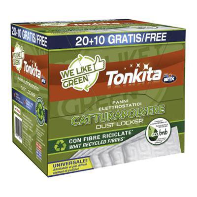 TONKITA CATTURAPOLVERE ECOLOGICO 20+10  COD.TK0323