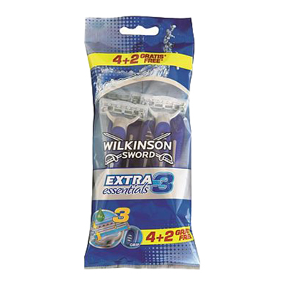 WILKINSON EXTRA ESSENTIALS 3 4+2