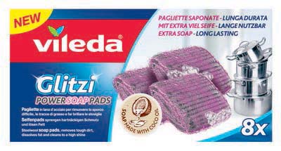 VILEDA GLITZI PAGLIETTE SAPONATE X 8
